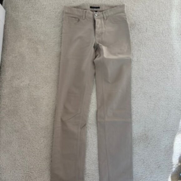 Theory Pants Womens Size 28 Khaki Twill Jeans Pants - Picture 3 of 13